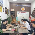 Lãnh đạo Khoa Kinh tế và Quản lý Bộ môn QTKD thăm đơn vị đối tác – nơi các Sinh viên ngành QTKD và QTDVDL&LH đang thực tập